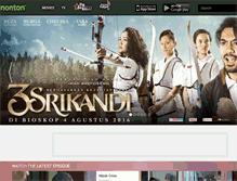 Tablet Screenshot of nonton.com